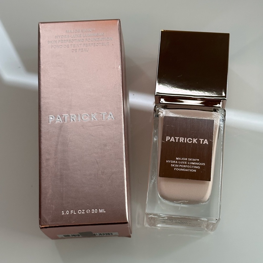 Patrick Ta Major Skin Foundation Hydra Luxe Luminous Foundation shade 1
